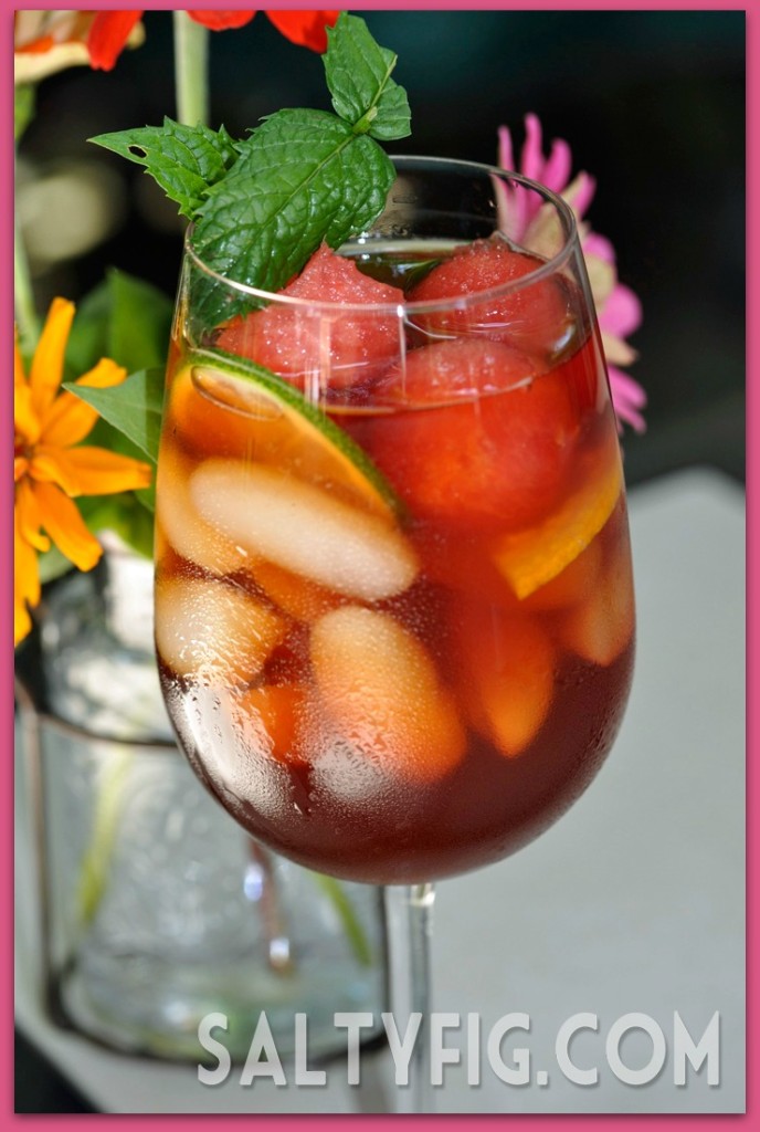fancy iced tea salty